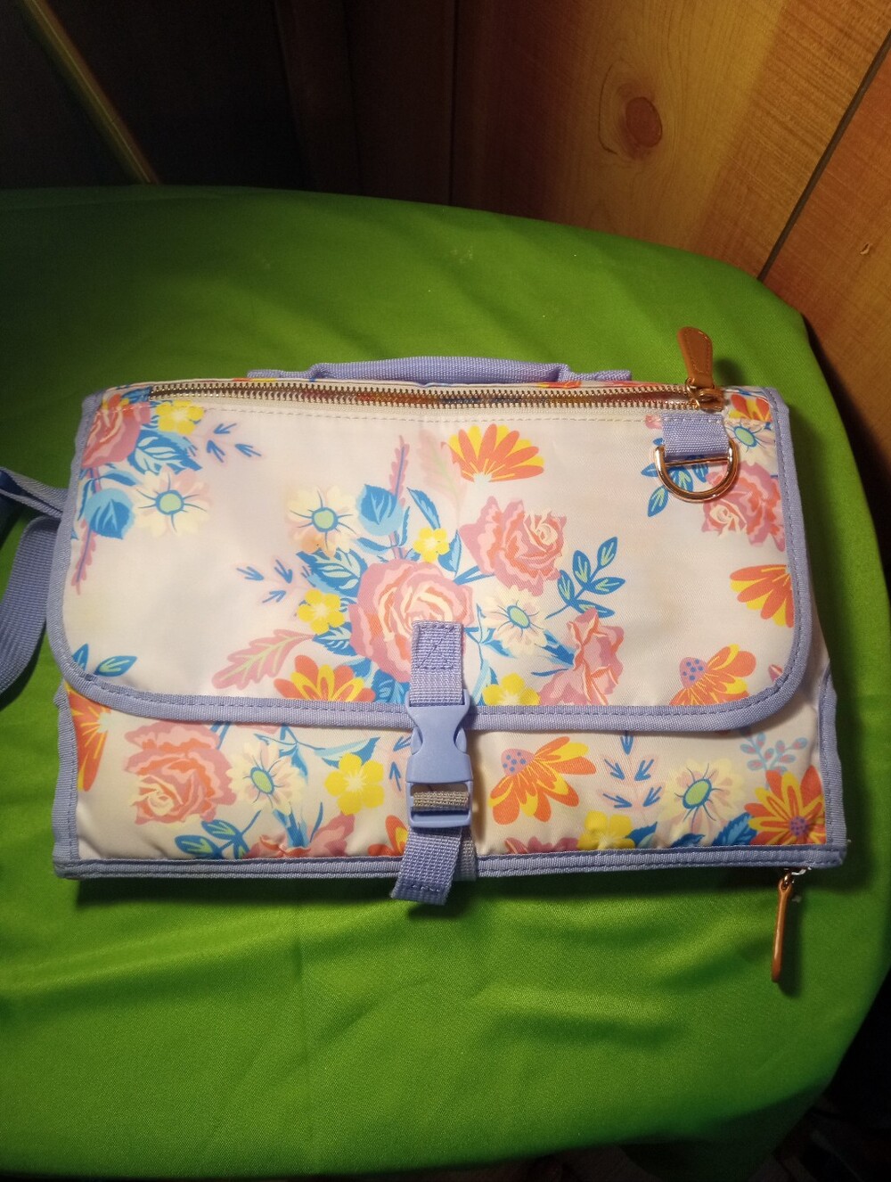 Matilda Jane Changing Baby Organizer #Floral Travel